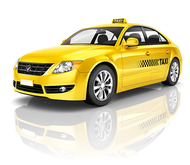 yellow taxi car